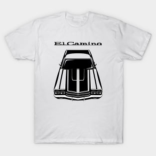 Chevrolet El Camino SS 1970 - Black Stripes T-Shirt